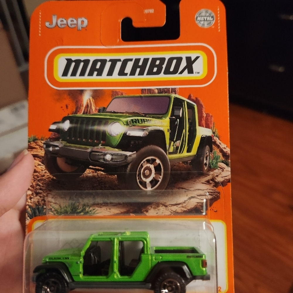 Match Green Jeep Toy Car